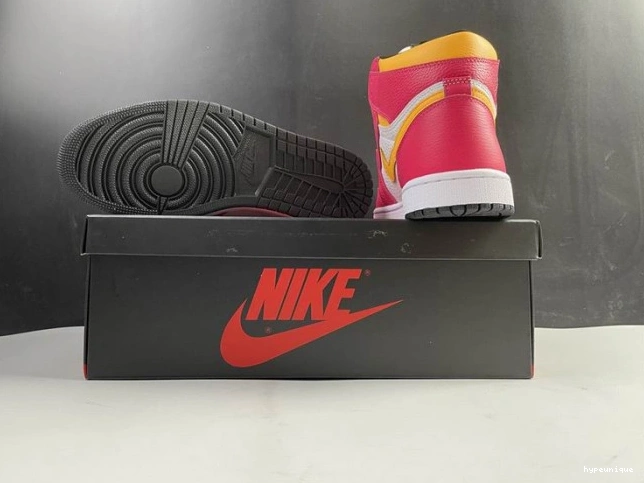 HYPE High 1 Fusion Jordan 555088-603 Red OGLight Air 0714